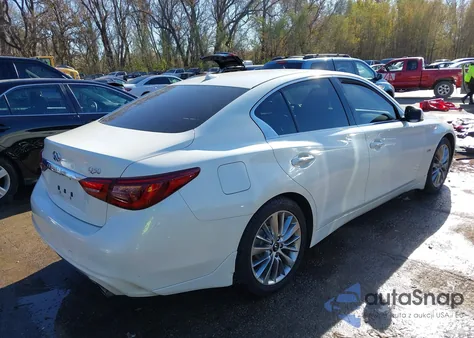 2020 Infiniti Q50 Luxe from USA, damaged, VIN JN1EV7AP3LM200804